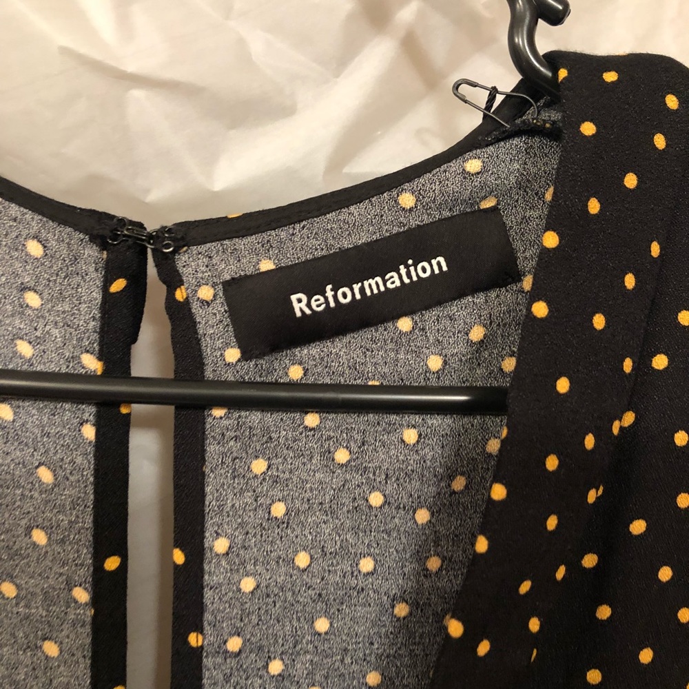 Reformation Mabel Midi Dress Size 8 - Picture 5 of 8